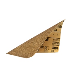 3M™ Sandpaper 32118, 9 in x 11 in, 40 Grit, 5/Pack