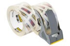Scotch® Box Lock Shipping Packaging Tape, 3950-2-1RD, 1.88 in x 54.6 yd (48 mm x 50 m)