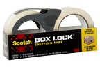 Scotch® Box Lock Shipping Packaging Tape, 3950-2-1RD, 1.88 in x 54.6 yd (48 mm x 50 m)