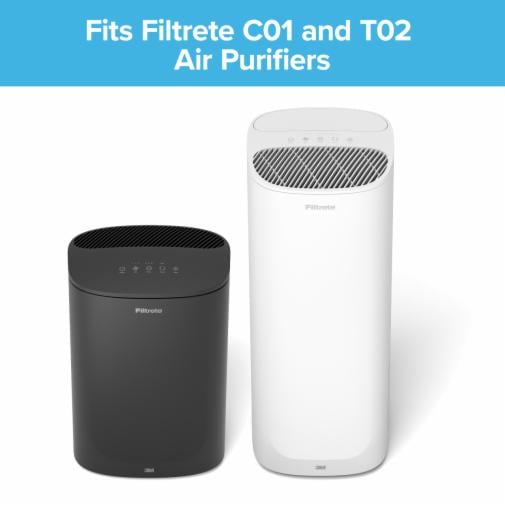 HEPA Filter F1 For Filtrete Air Purifier C01 T02 FAP-C01BA-G1 FAP-T02WA-G1 2pc E - Foto 2