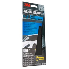 3M™ Wetordry™ Asst, 03024, 3-2/3 in x 9in, 20/Case 
