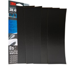 3M™ Wetordry™ Asst, 03024, 3-2/3 in x 9in, 20/Case 