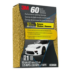 3M™ Performance Sanding Sponge, 60 Grit, 12/Case 