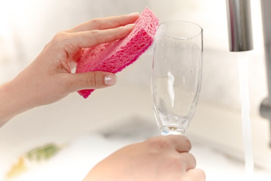 Scotch-Brite(R) Delicate Care Scrub Sponge