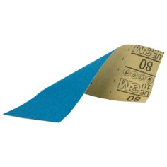 3M™ Blue Sandpaper, 31576-6, 3-2/3 X 9 in, 80 G, 6 Sheet/Pack, 20 Pack/Case
