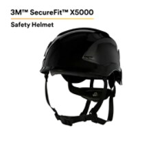 3M™ SecureFit™ Safety Helmet, X5012-ANSI, Black - EPI