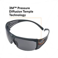 3M™ SecureFit™ Protective Eyewear SF602SGAF, Gray Scotchgard™ Anti-fog Lens