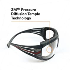 3M™ SecureFit™ Protective Eyewear SF601SGAF-FM Foam, Clear Scotchgard™ Anti-fog Lens