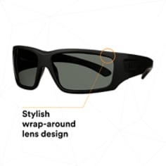 3M™ Maxim™ Elite 1000 Series, MXE1002SGAF-BLK, Black Frame