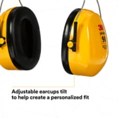 3M™ PELTOR™ Optime™ 98 Earmuffs H9A, Over-the-Head