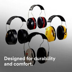 3M™ PELTOR™ Optime™ 105 Earmuffs H10A, Over-the-Head