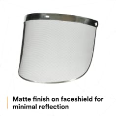 3M™ Steel Mesh Faceshield Screen W96M 82506-00000, Molded - SI3