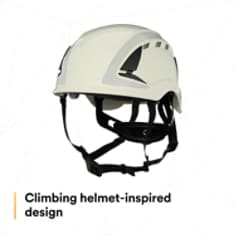 3M™ SecureFit™ Safety Helmet, X5001VX-ANSI, White, vented - SI2