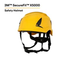 3M™ SecureFit™ Safety Helmet, X5002-ANSI, Yellow - EPI