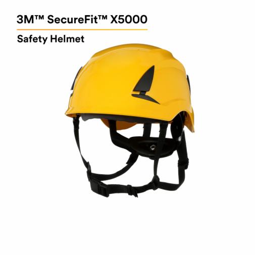 Casque De Sécurité 3M SecureFit X5012VE-CE - Noir - Équipement De Protection Individuelle (EPI) Neuf