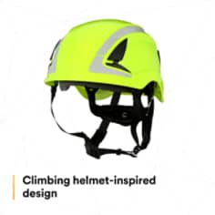 3M™ SecureFit™ Safety Helmet, X5014X-ANSI, HVGreen - SI2