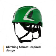 3M™ SecureFit™ Safety Helmet, X5004X-ANSI, Green - SI2