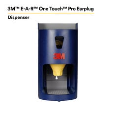 3M™ E-A-R™ One Touch™ Pro Earplug Dispenser, Blue 391-0000