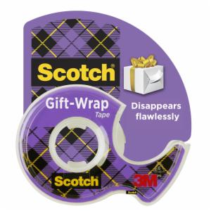 Scotch GiftWrap Tape 15, 3/4 in x 650 in (19 mm x 16.5 m) image Scotch GiftWrap Tape 15, 3/4 in x 650 in (19 mm x 16.5 m)image