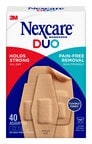 Nexcare™ Duo Fabric Bandages, Assorted 40ct