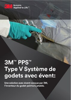 3M™ PPS™ Type V Système de godets avec évent FR