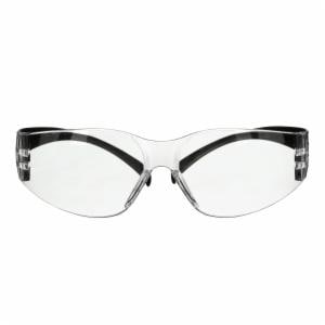 3M™ SecureFit 100 Series SF101AF-BLK, Black Temples, Clear Anti-Fog/Anti-Scratch Lens, 100 ea/Caseimage