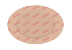 KERRAFOAM™ Gentle Border Dressing, Anywhere Oval application, product image