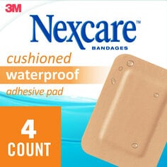 Cushioned Waterproof Bandages Size Chart