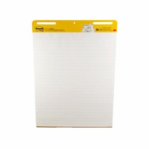 Postit® Super Sticky Easel Pad 561WL VAD, 25 in x 30 in (63.5 cm x 76.