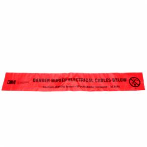 3M™ Electronic Marking System (EMS) Caution Tape 7902, Red, 6 in, Power, 500 ft, 1 Roll/Caseimage