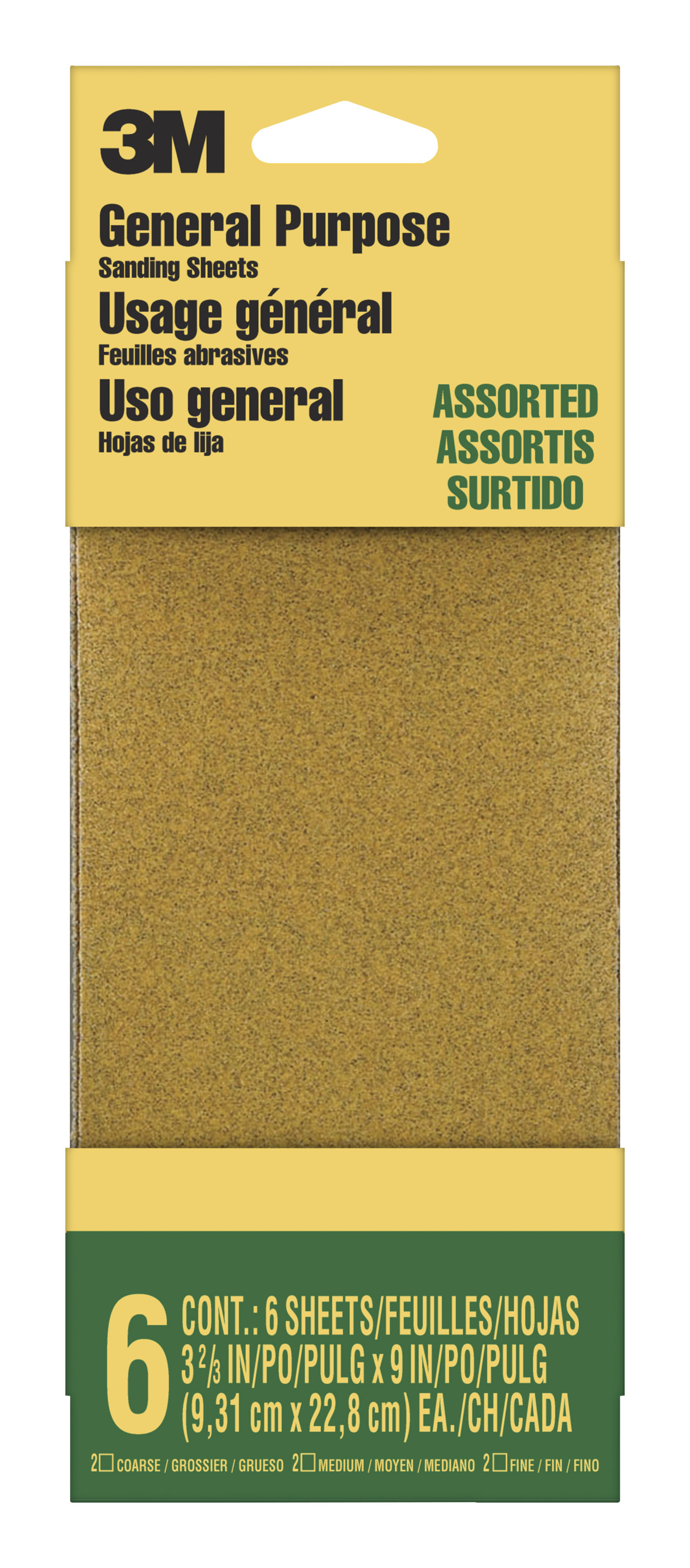 3M™ Wetordry™ Sandpaper, 32036, 600 Grit, 9 in x 11 in, 5 per pack, 20 per case