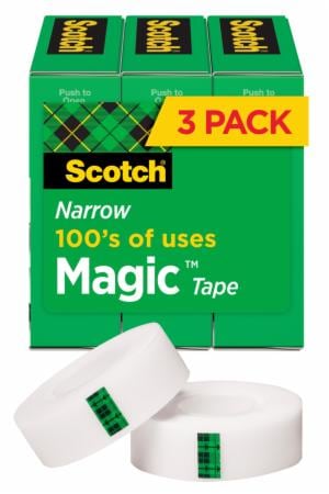 Scotch Magic Tape 810H3 1/2 in x 1296 inimage