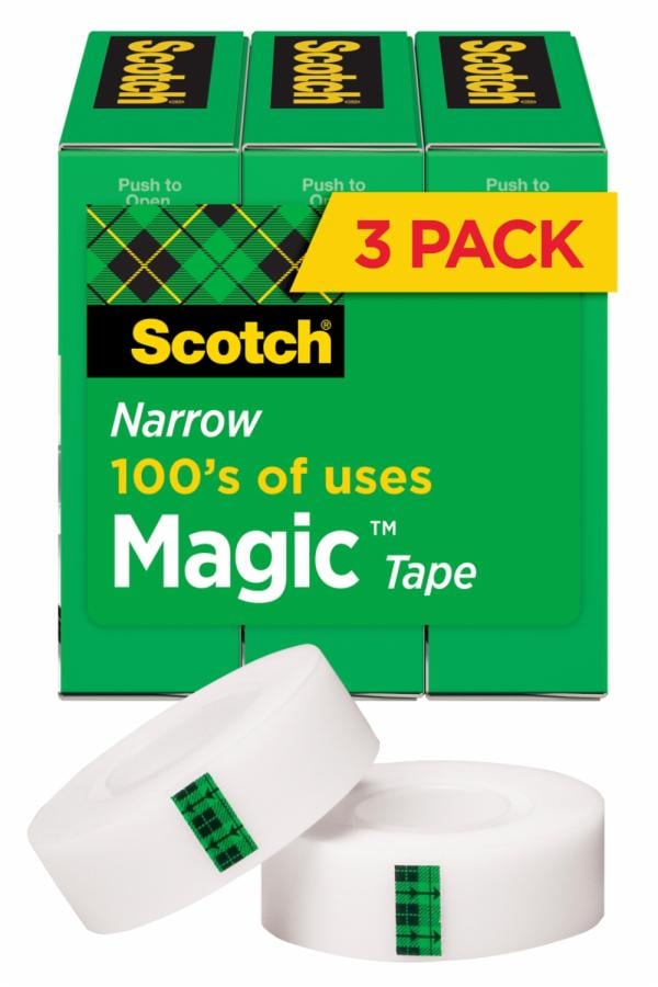 Scotch Magic Tape 810H3 1/2 in x 1296 in