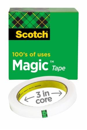 Scotch Magic Tape 810, 1/2 in x 2592 in, 3 in Core, Boxed image Scotch Magic Tape 810, 1/2 in x 2592 in, 3 in Core, Boxedimage