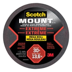 Scotch-Mount™ Extreme Double-Sided Mounting Tape Mega Roll 414H