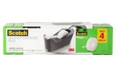 Scotch® Magic™ Tape 3/4 in x 1000 in, 4 pack 810 with Dispenser