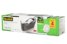 Scotch® Magic™ Tape 3/4 in x 1000 in, 4 pack 810 with Dispenser