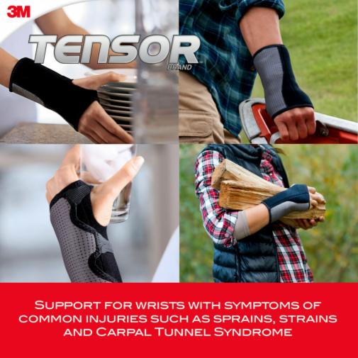 3M Ace Adjustable Wrist Support - Neoprene Left Or Right Wrist Brace For Compression & Joint Stability, Over-the-Thumb Design