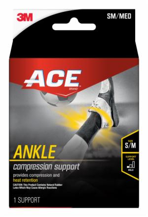 ACE Brand Compression Ankle Sleeve 901001, Small/Medium image ACE Brand Compression Ankle Sleeve 901001, Small/Mediumimage