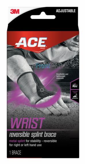 ACE Reversible Splint Wrist Brace, 905006, Adjustable image ACE Reversible Splint Wrist Brace, 905006, Adjustableimage