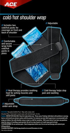 ACE Adjustable Cold/Hot Back Wrap - 906008 | 3M United States