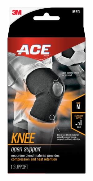 ACE Open Knee Support, 907005, Mediumimage