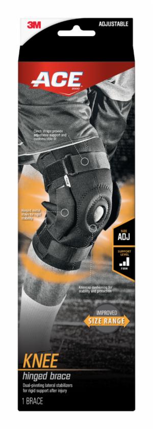 ACE Hinged Knee Brace 907017, Adjustableimage