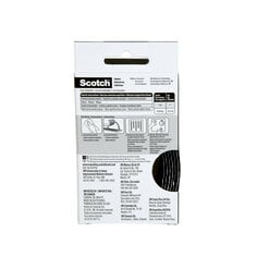 Scotch® Indoor Fasteners, RF4741, black