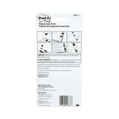 Post-it(R) 683-L1 Flag Value Pack, 260 Assorted Color Flags