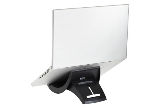 3M LX550 Adjustable Vertical Laptop Stand for Notebook Stand Black Color_MC 3M LX550 Adjustable Vertical Laptop Stand for Notebook Stand Black Color_MC