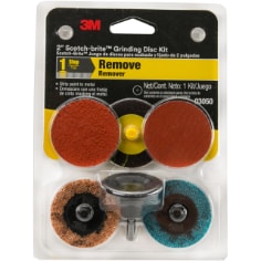 Scotch-Brite™ Grinding Disc Kit, 03050, 2 inch, 6/Case