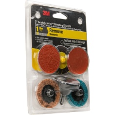 Scotch-Brite™ Grinding Disc Kit, 03050, 2 inch, 6/Case