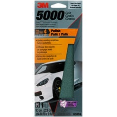 3M™ Trizact™ Performance Sandpaper, 03056, 5000, 3 2/3 in x 9 in, 20/Case