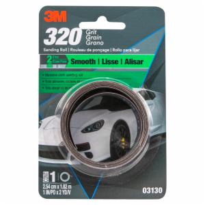 3M™ Abrasive Cloth Sanding Roll, 03130, 1 in x 2 yd, extra fine, 10 rolls per caseimage